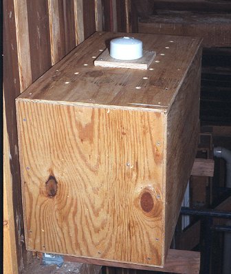 large interior barn owl nest box 
